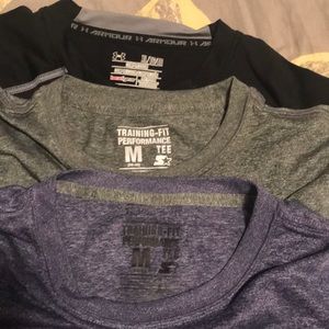 3 Dri fit tees